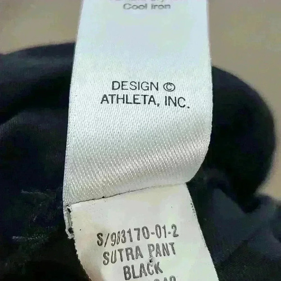 Athleta women's sutra pant in black size 0 - Picture 4 of 11